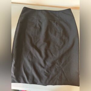 Worthington Lined Straight Pencil Skirt Women’s Size 8 Black Business Office